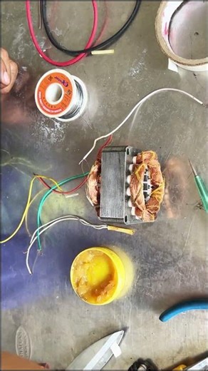 fan winding testing #fixing #test #fan