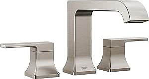 Delta Faucet Velum Curved Spout Roman Tub Faucet - Stainless Steel T2739-SS (Valve Not Included)