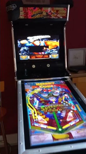 Fold Away Virtual Pinball Arcade Machine