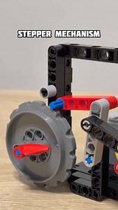 Stepper Mechanism #lego #technic #legotechnic #mechanism #mechanical #stepper #engineering #creative | Bricks Master Builders