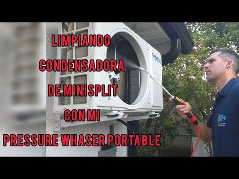 How to Service a Mini Split Condenser .