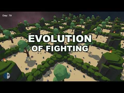 I Simulated Evolution Through Combat — Creatures Became Merciless