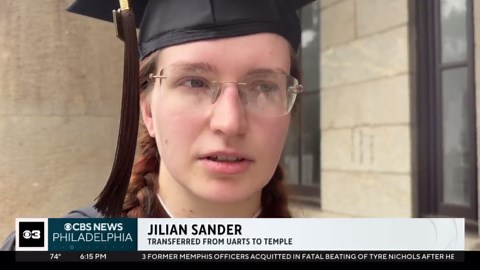 Bittersweet graduation for former University of the Arts students at Temple University
