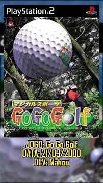 Jogando TODO o PS2 | GO GO GOLF #games #ps2 #jogosdeps2 #playstation2 #retrogaming #playstation