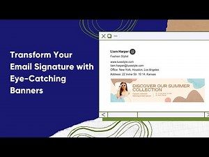 Compilation: 10 Email Signature Examples with Eye-Catching Banners