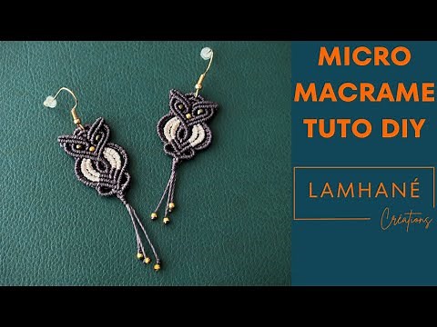 Tuto Micro-Macramé DIY : Boucles d'Oreilles "Chouette"