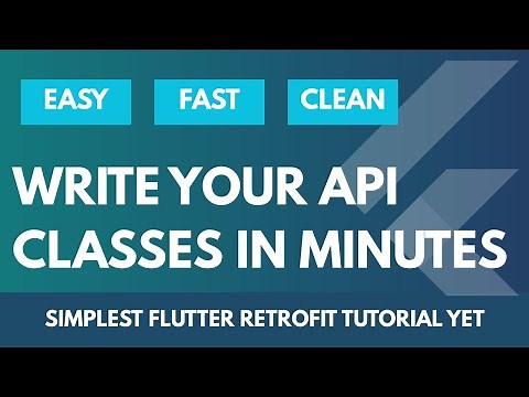 Flutter API Calls Made Easy with Retrofit | Code Generation in Flutter/Dart