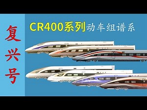 世界运营时速最快轮轨列车--中国复兴号CR400系列