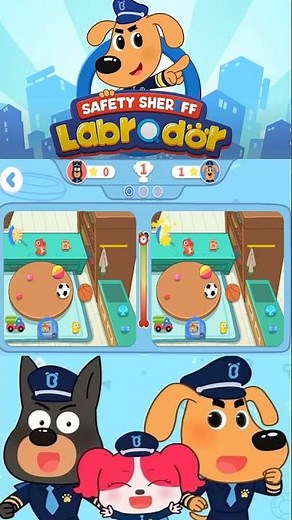 Sheriff Labrador Safety Monoploy #4 - Babybus Sheriff Labrador Games