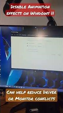 #Monitor keeps blinking or goes black when waking up on #windows11