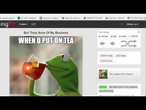 How to make a meme on imgflip.com