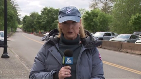 Historic Columbia River Highway reopens, while parking permits return for Multnomah Falls