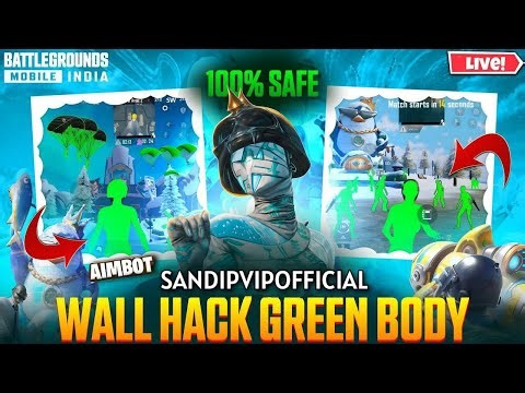 BGMI 4.2 GREEN BODY WALL HACK LATEST UPDATE | BGMI GREEN BODY 4.2 | BGMI GREEN BODY WALL HACK 4.2