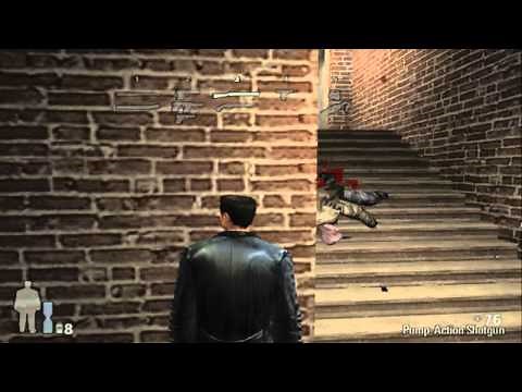 Max Payne Walkthrough (PS2) The Man Reding Shotgun Level 6