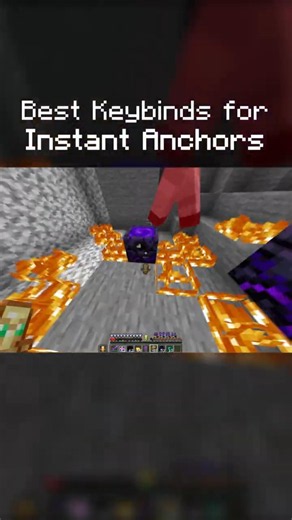 Best Keybinds for CPVP #anchor #cpvp #minecraft