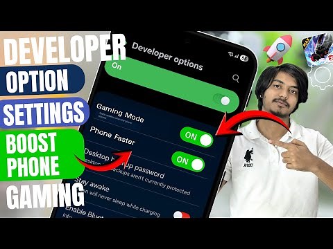 Top 10 Developer Option Settings For Your Phone 2026 | Developer Options All Settings Details |