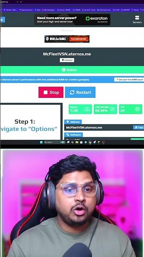 How To Make Kit PvP Server in Aternos #shorts #minecraft #aternos