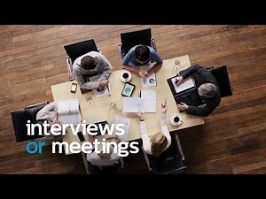 New Digital VoiceTracer DVT4110 for Lectures, Interviews & More