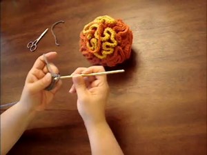 Crochet Bath Pouf part 1