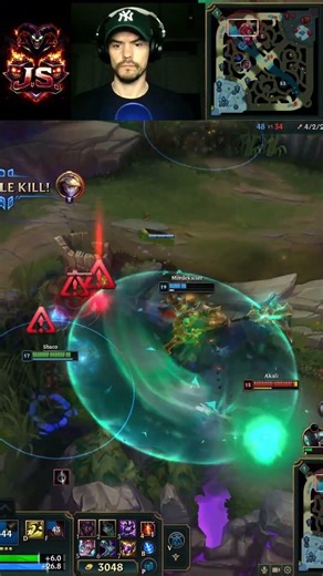 This fight went VERY wrong for them #leagueoflegends #shaco #lolshorts #mindgames