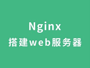 Nginx搭建web服务器，部署前端项目