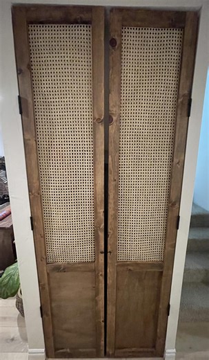 Custom Wood Ratan Door - Etsy