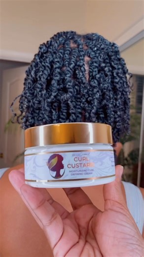 Did simple twist on my daughters natural hair, using our curl custard cream, and our all natural growth oil. I added a clip of how she likes to style her hair once the twists start getting old 👀🫶🏾 #naturalhair | Truly Crowned Hair Care