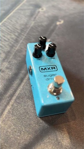 The MXR Sugar Drive Pedal