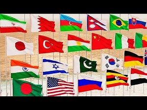 World Countries in 2025: Population & National Flags