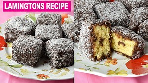 27K views · 188 reactions | Who else loves Lamingtons? Here is my easy step by step recipe for Lamingtons.殺 殺 殺 ➡️ PRINTABLE RECIPE https://www.hanielas.com/i-lamingtons/ | Haniela's | Facebook