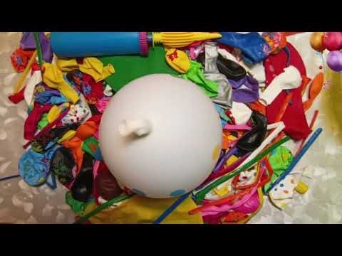 EXTREMELY Satisfying ASMR Balloon Popping Sounds 🎈 Color Therapy