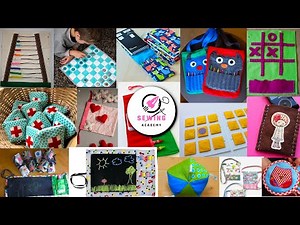 60 Cute Sewing Ideas for Kids 🧵✨ | Beginner-Friendly Projects #craftforkids #stitchingideas