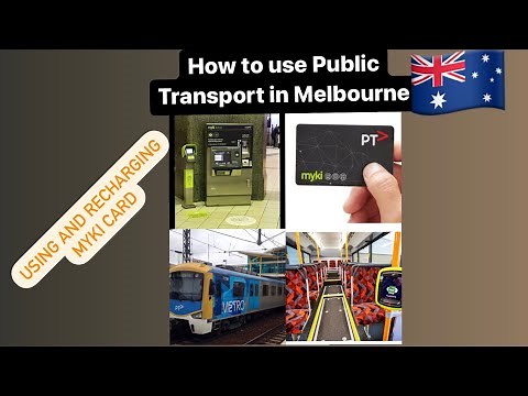 How to use Public Transport in Melbourne | Step by step guide to buy and use myki card for travel