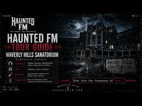 Waverly Hills Sanatorium Haunted FM Tour Guide Real Haunts Real Frequencies