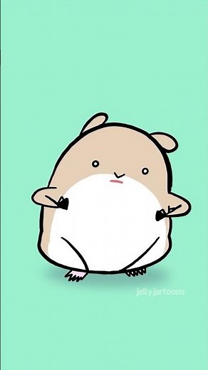Dancing hamster #shorts #animation #animationmeme #hamster