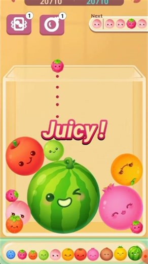 🍉 Can You Reach The Next Level? Fruit Merge Challenge!