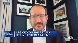 AEG CEO on the return of live entertainment