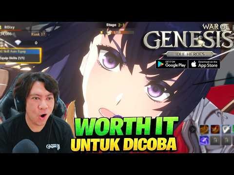 Gachanya Mantap! COBAIN GAME BARU! War of Genesis: Idle Heroes (Android)