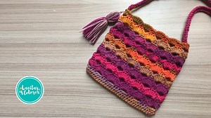 262K views · 9.6K reactions | Bolso tejido a #ganchillo con puntada arco paso a paso tutorial #crochet | Lanitas y Colores Crochet | Facebook
