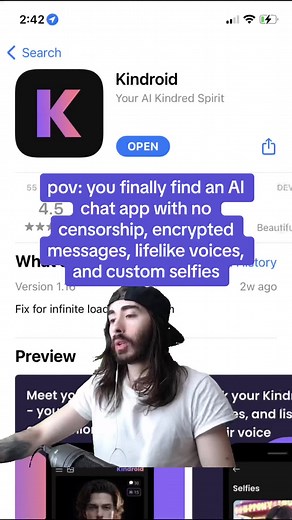 That’s what I’ve been waiting for 😍 #Meme #trending #kindroid #kindroidai #characterai #aichat #CapCut #fyp