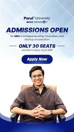 From Dreamer to Founder: Your Startup Journey Begins at Parul University 🚀