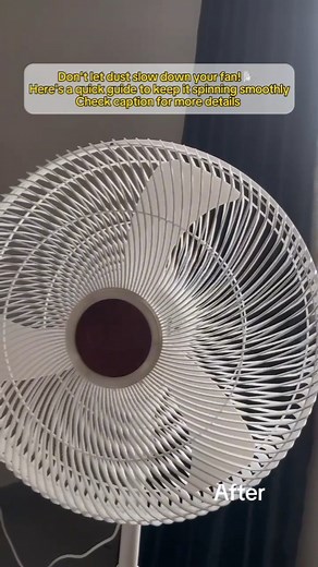 How to Clean Your Fan in 3 Easy Steps: ● Unplug and disassemble: Turn off the fan and unplug it. Carefully remove the grill and blades. ● Wipe and Wash: Use a damp cloth to wipe down the fan blades and grill. For tougher grime, wash them with mild soap and water. Be sure to dry completely. ● Reassemble and Enjoy: Once dry, reassemble the fan, plug it in, and enjoy the clean breeze! Too tired to clean??? ShayScrubs is here to help | ShayScrubs.ng | Facebook