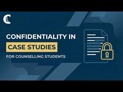 How to Write a Counselling Case Study Ethically