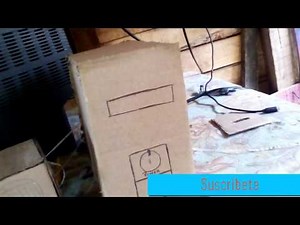 Como hacer un computador de carton facil y sencillo