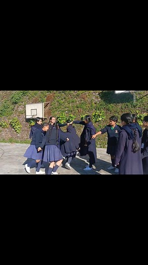 On the last day of class X, the students are enjoying their Physical Education class to the fullest. | Bandu Lama