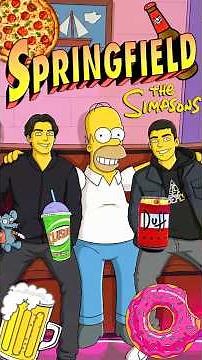 We visited Springfield, the famous restaurant from The Simpsons! #springfield #thesimpsons
