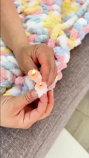 Hand knitting a chunky blanket #handknitting #blanket #fingerknit #diy #crochet #craftyideas #crafts