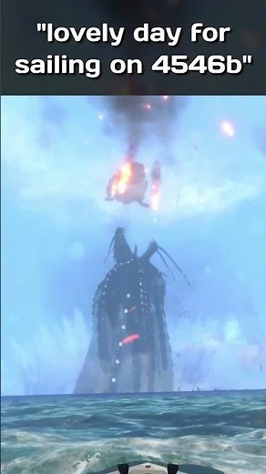 Subnautica Sailboat Witnesses Gargantuan Leviathan Sunbeam Cutscene