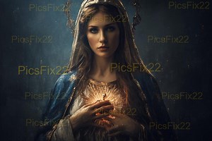 Virgin Mary Stock Image Bundle: Royalty-free, High-resolution (instant Download - Etsy