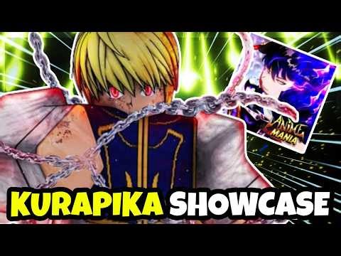 Showcasing The NEW Kurapika Evolution In Anime Mania?!